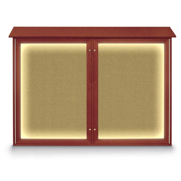Open Faced Traditional Corkboard, 72x48"